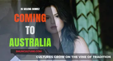 Selena Gomez's Australian Tour: When and Where?
