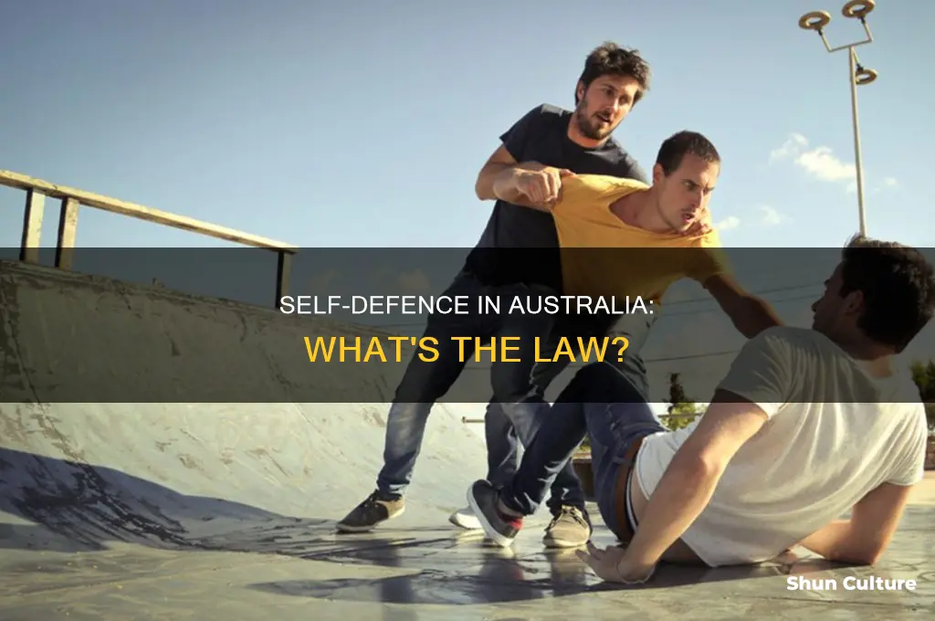 is self defence illegal in australia