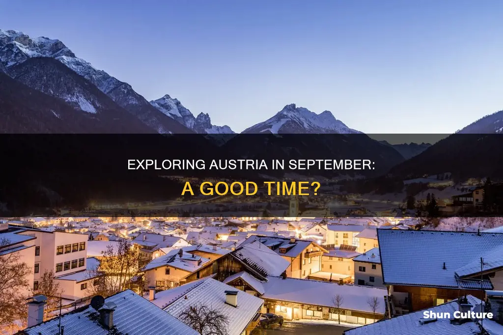 is september a good time to visit austria