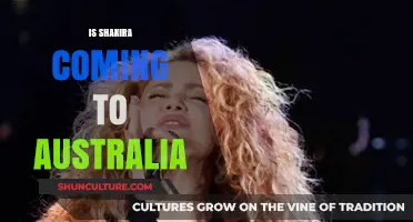 Shakira's Australian Tour: When and Where?