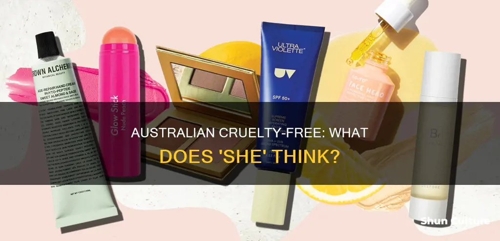 is she australian cruelty free