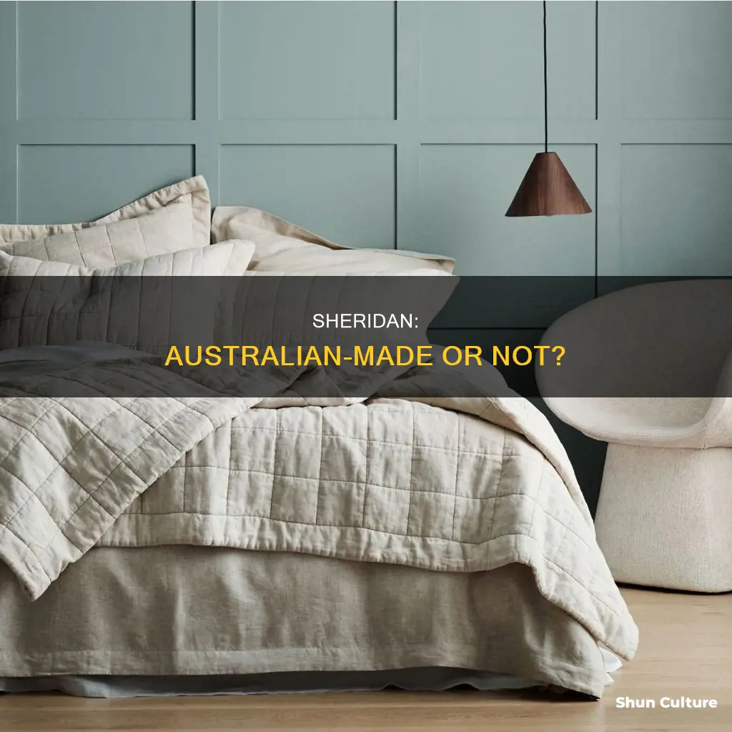 is sheridan australian made