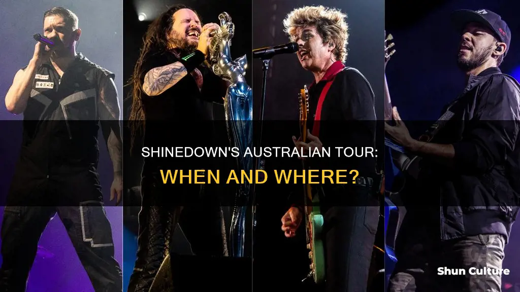 is shinedown coming to australia
