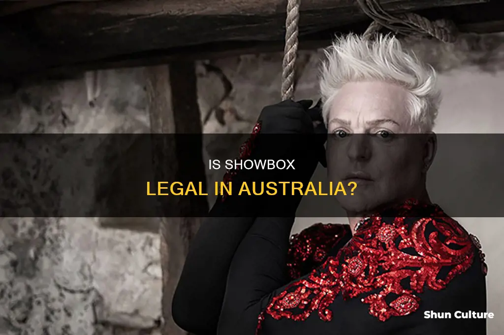 is showbox illegal in australia