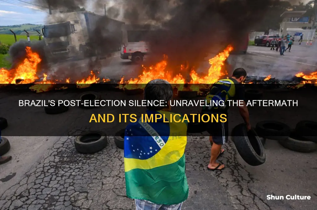 is silent after brazil election
