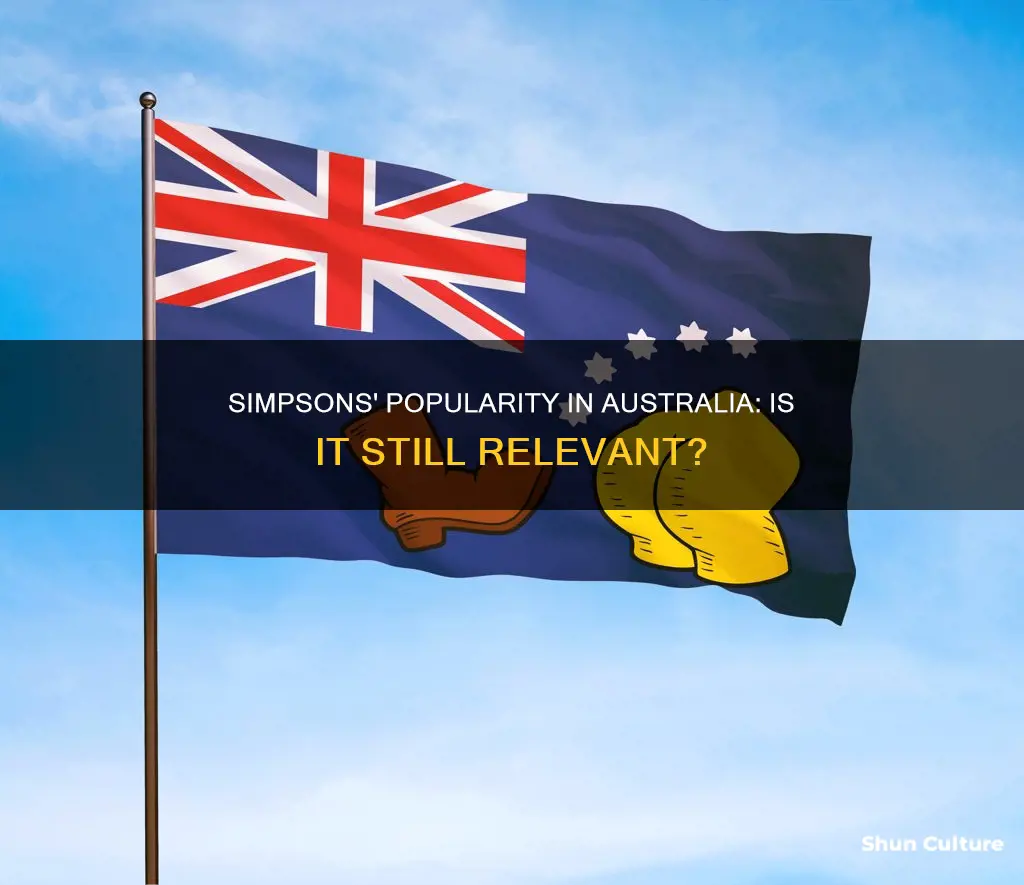is simpsons popular in australia