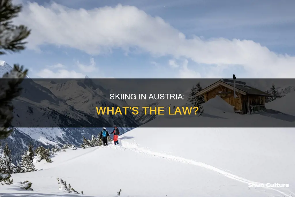 is skiing allowed in austria