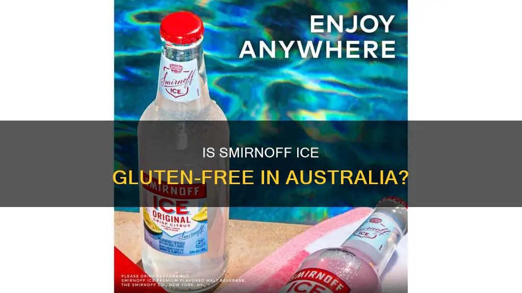 is smirnoff ice gluten free australia