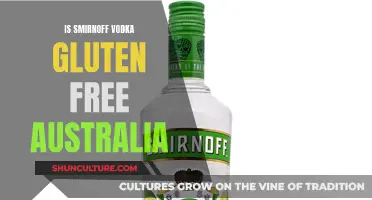 Is Smirnoff Vodka Gluten-Free in Australia?