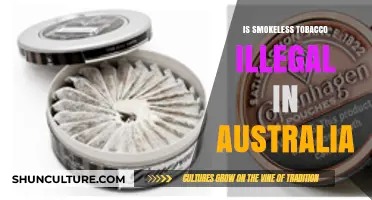 Tobacco Control: Smokeless Tobacco Banned in Australia