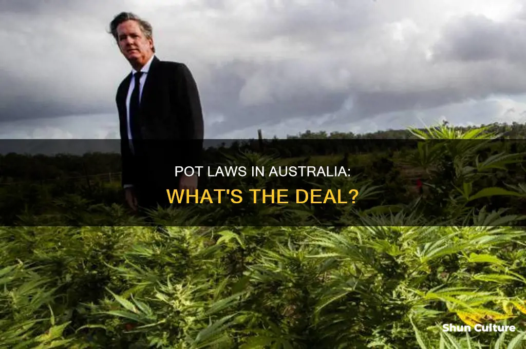 is smoking pot illegal in australia