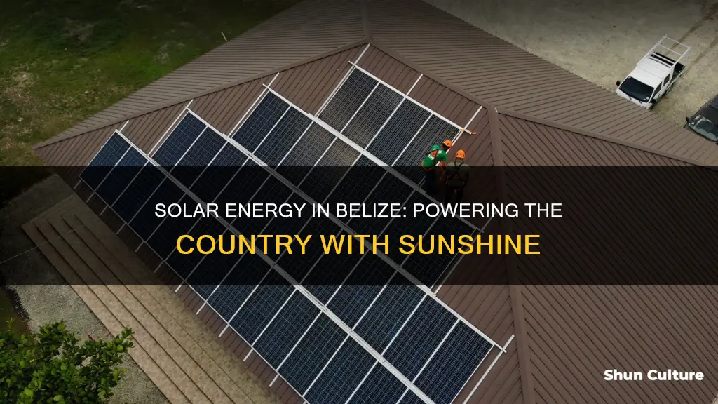 is solar energy used in belize