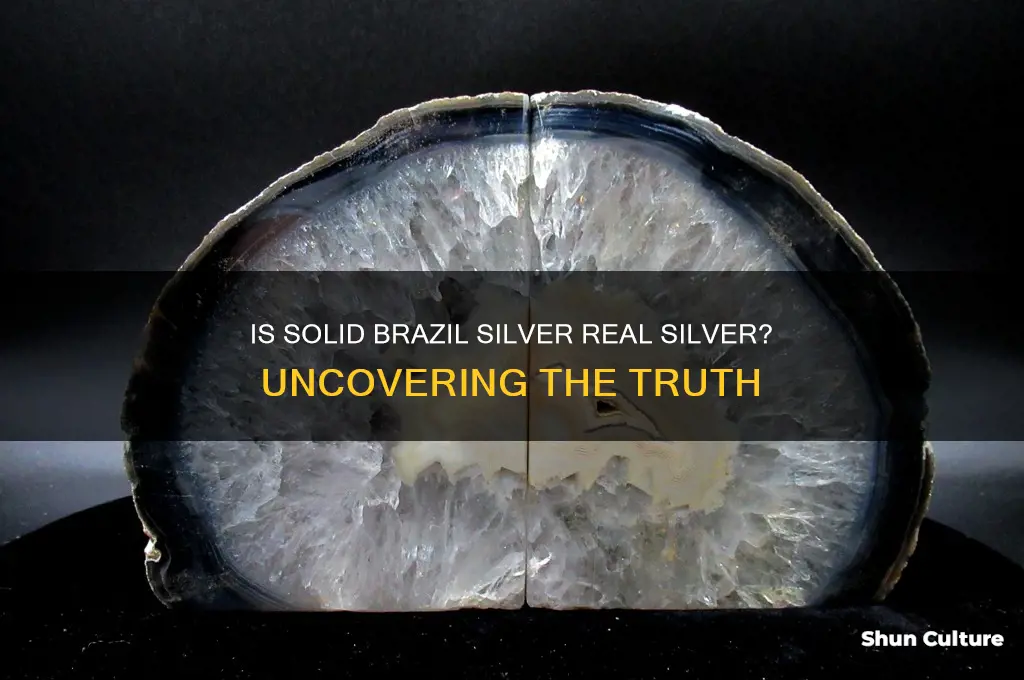 is solid brazil silver any silver