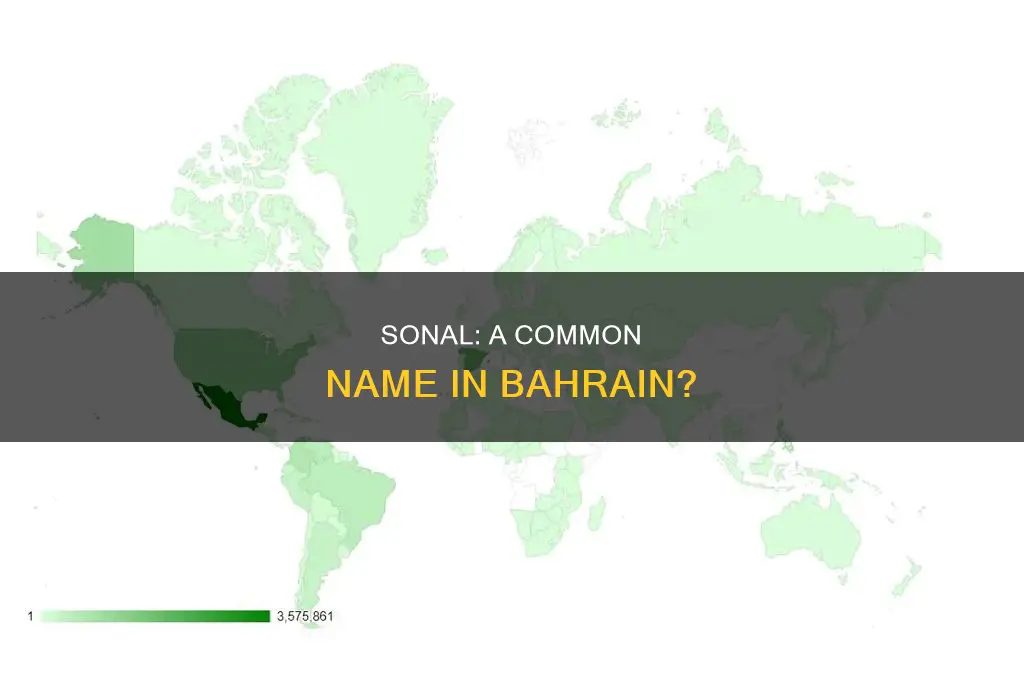 is sonal a common name in bahrain