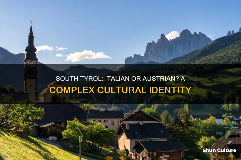 is south tyrol italian or austrian