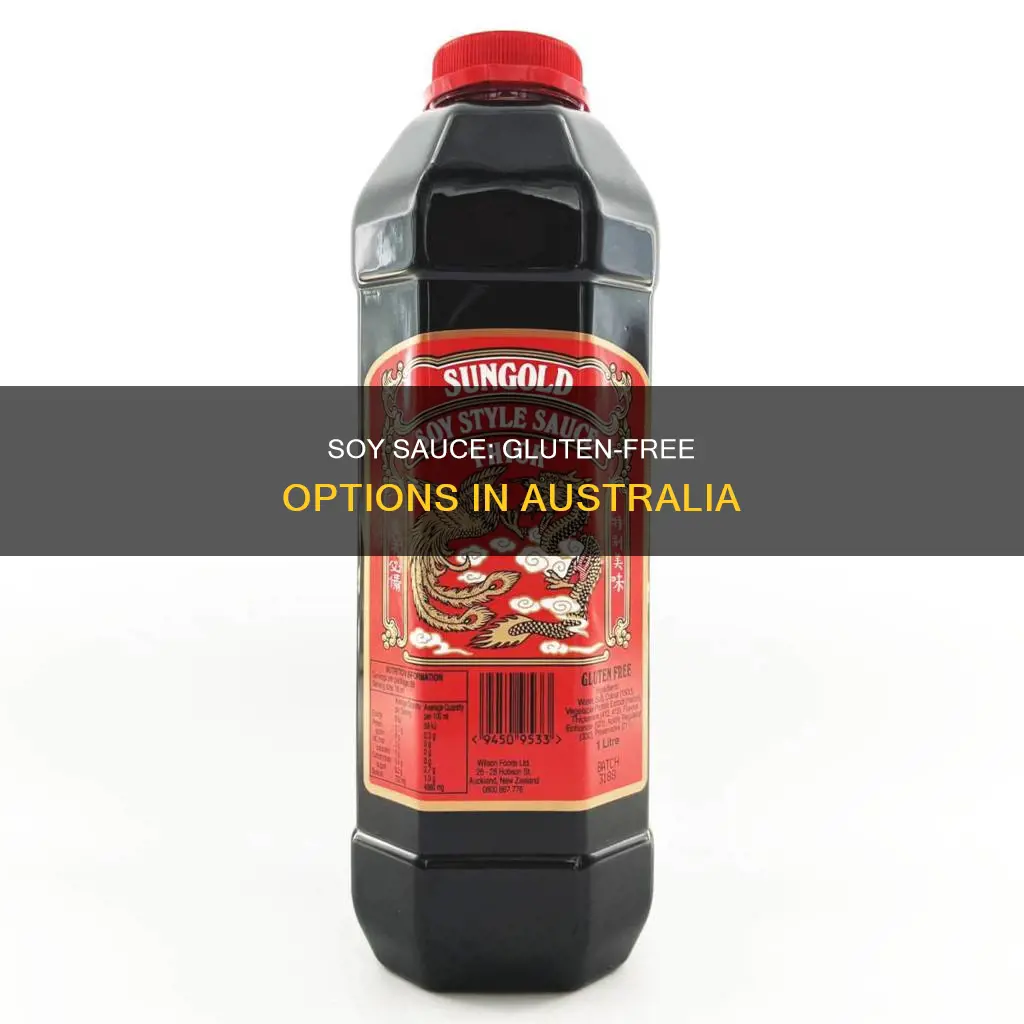 is soy sauce gluten free australia