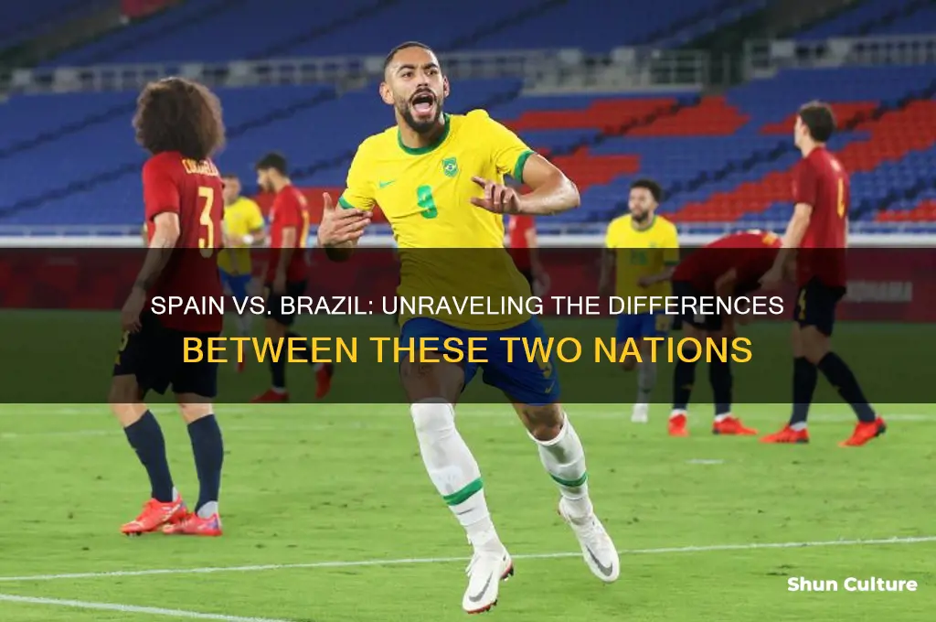 is spain and brazil same