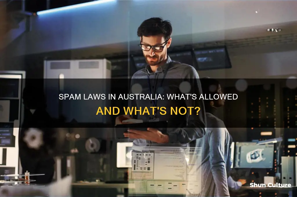 is spam illegal in australia