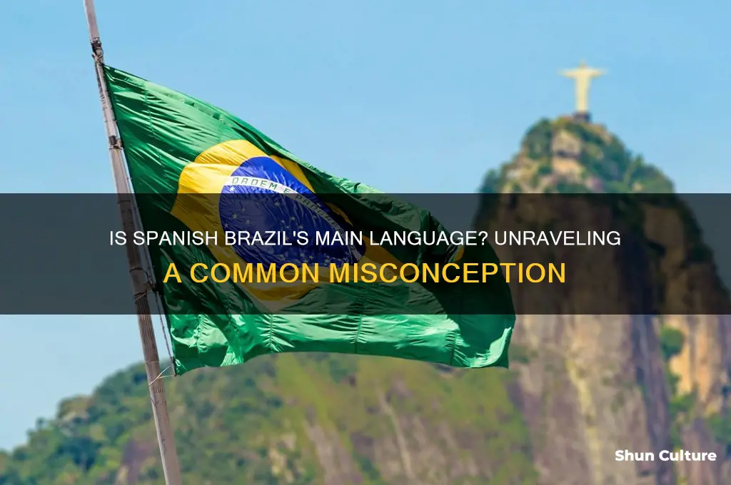 is spanish the primary language in brazil