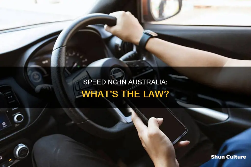 is speeding illegal in australia