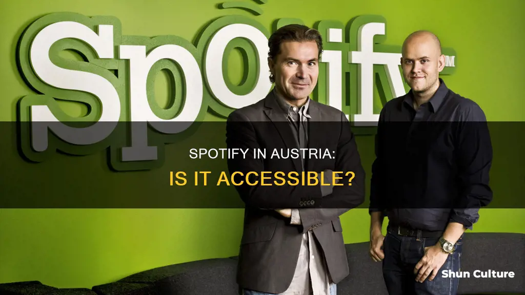 is spotify available in austria