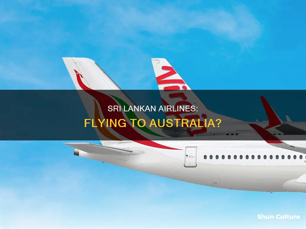 is srilankan airlines flying to australia