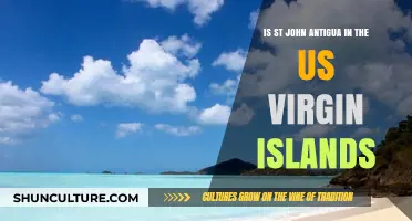 Is St. John, Antigua Part of the US Virgin Islands?