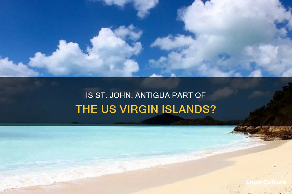 is st john antigua in the us virgin islands