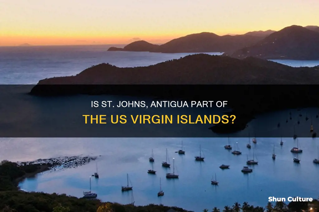 is st johns antigua in the us virgin islands