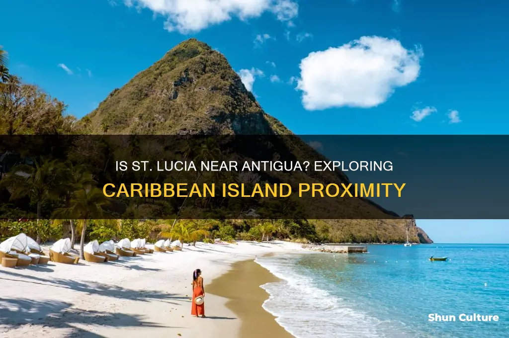 is st lucia near antigua