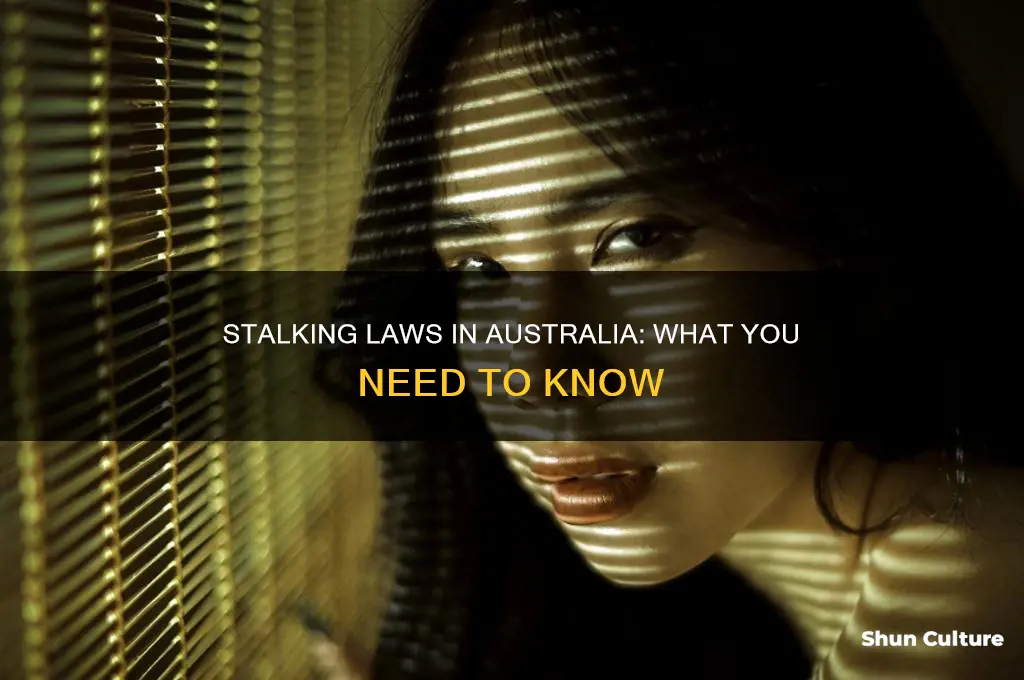 is stalking illegal in australia