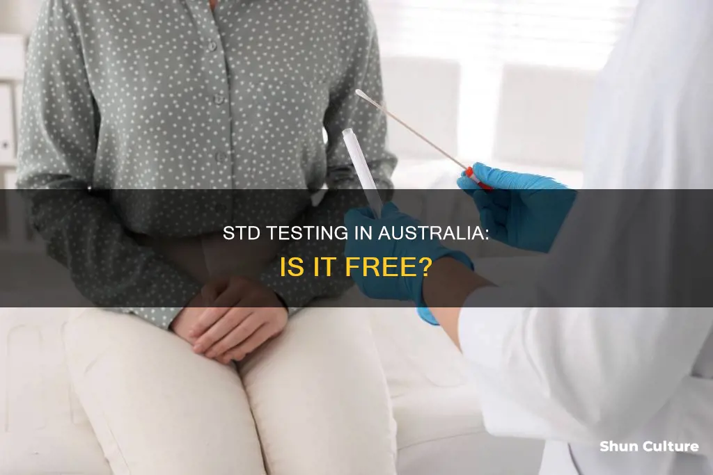 is std testing free in australia