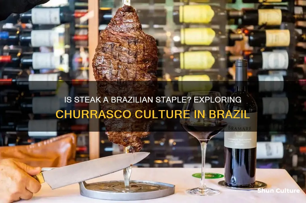 is steak big in brazil