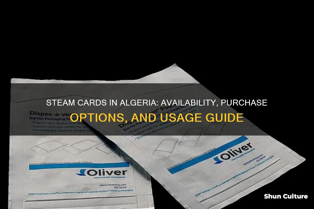 is steam card available in algeria