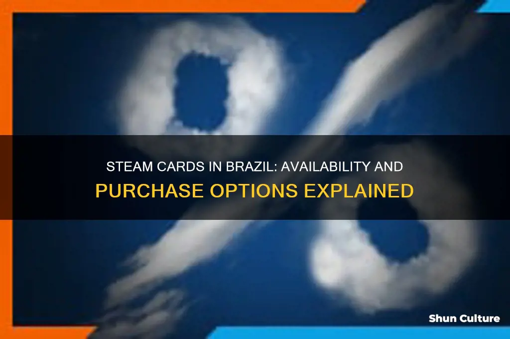 is steam card available in brazil