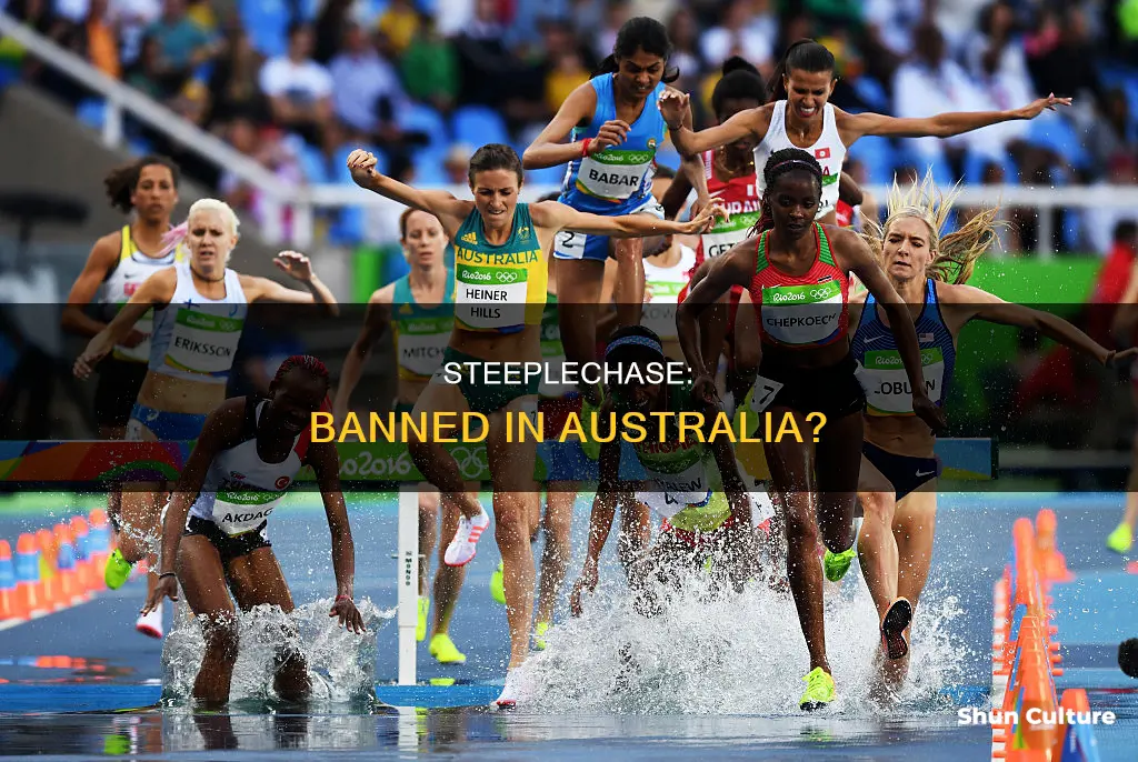 is steeplechase banned in australia