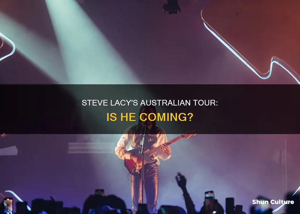 is steve lacy coming to australia