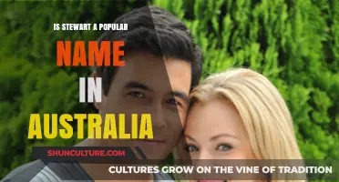 Stewart: A Popular Name in Australia?