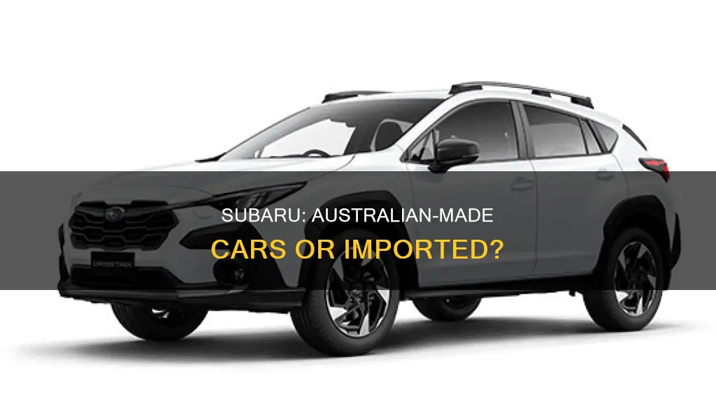is subaru australian made