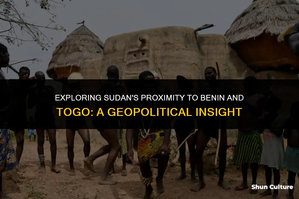 is sudan clost to benin togo