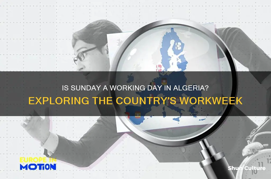 is sunday a working day in algeria
