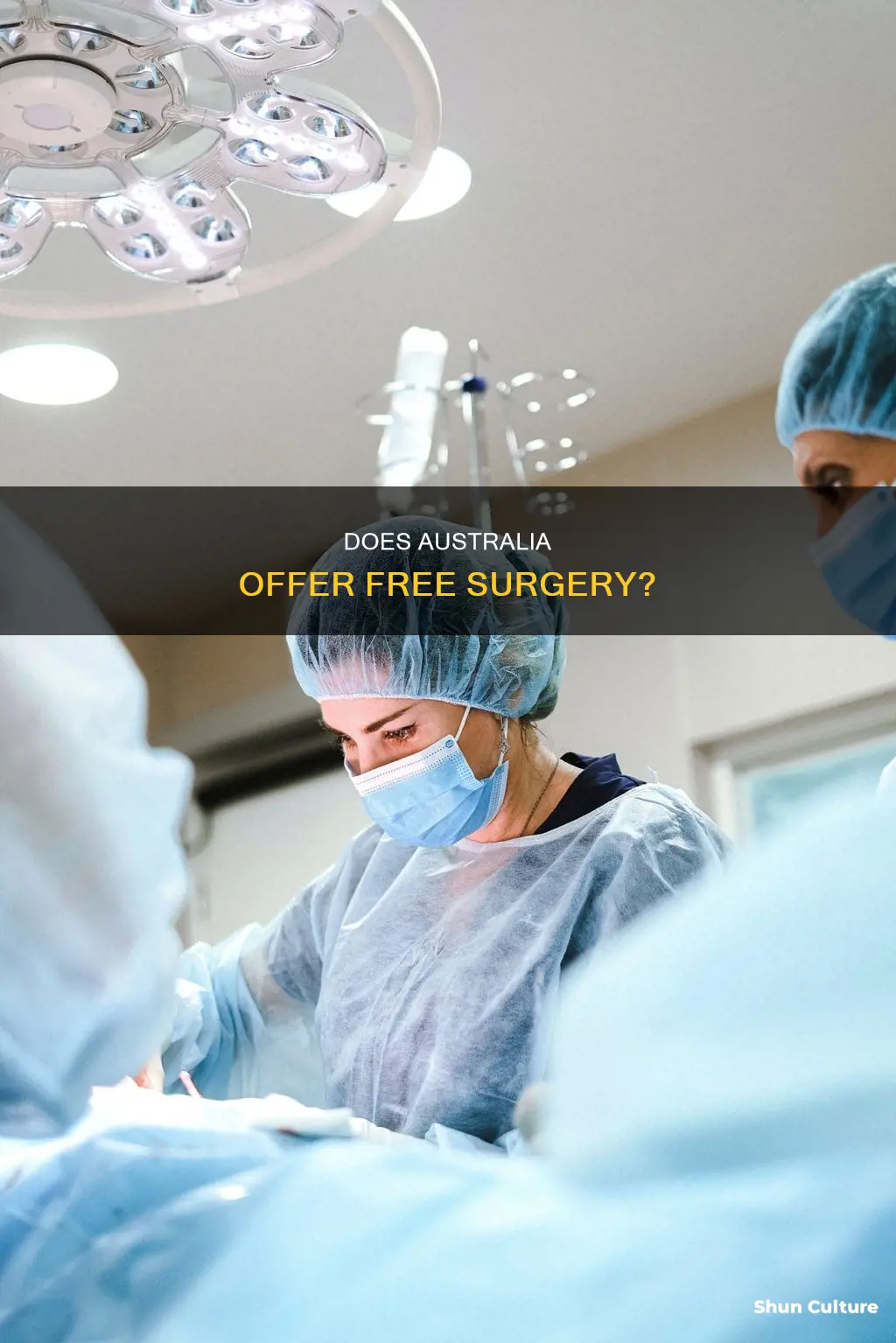 is surgery free in australia