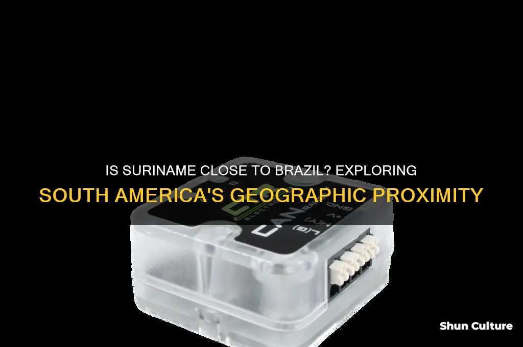 is suriname close to brazil