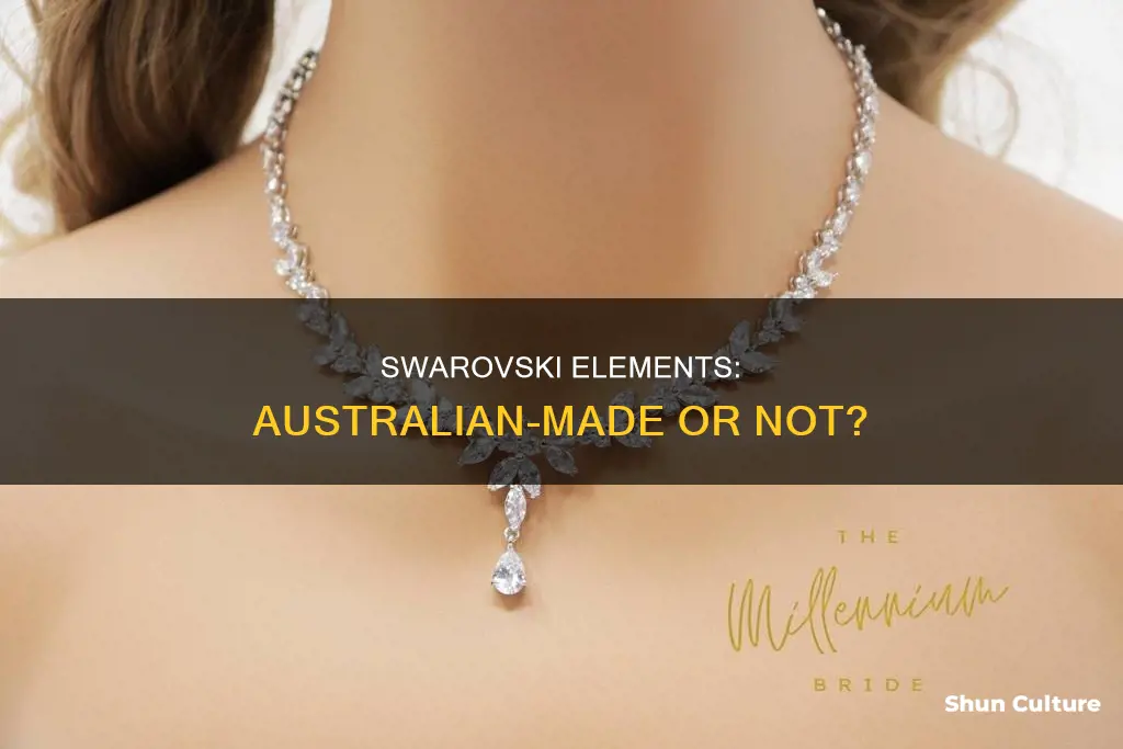 is swarovski elements made in australia