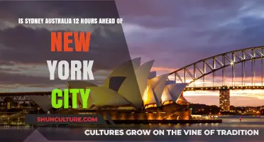 Sydney vs. NYC: Unraveling the 12-Hour Time Difference Mystery