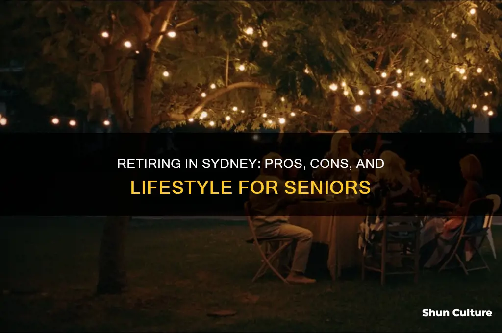 is sydney australia a good place to retire