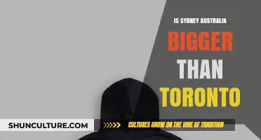 Sydney vs. Toronto: Comparing the Sizes of These Global Cities