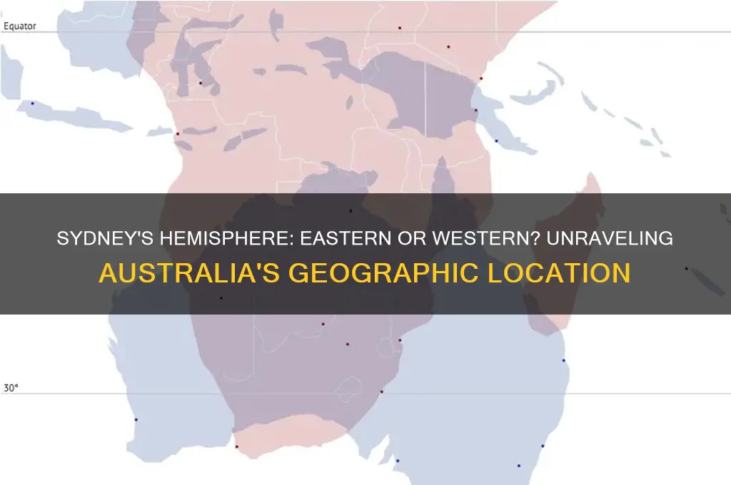 is sydney australia in the eastern hemisphere