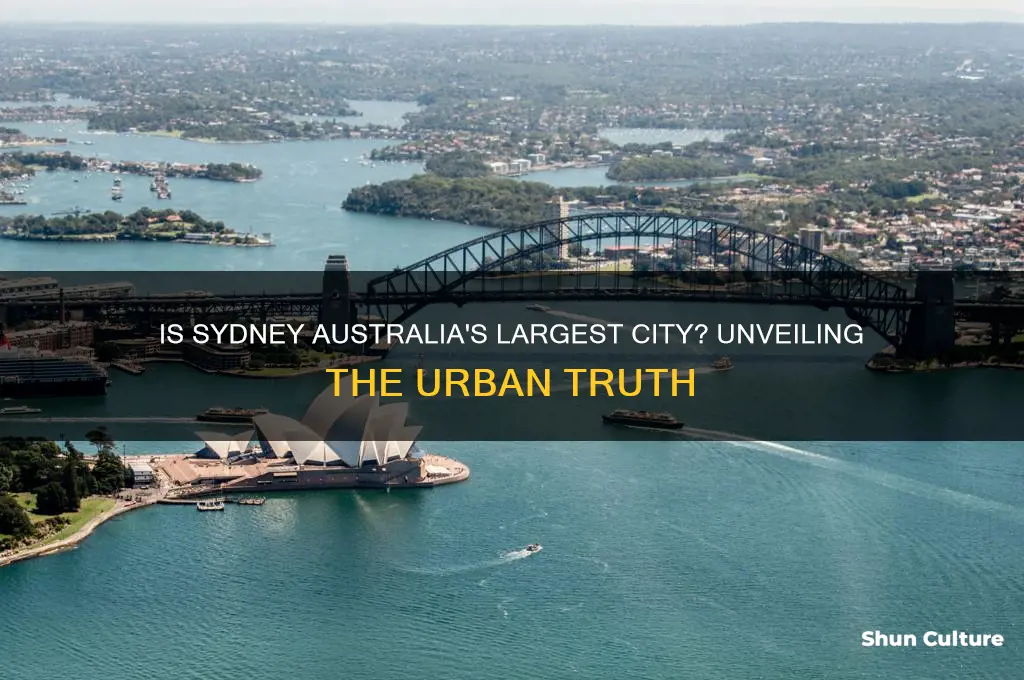 is sydney australia largest city