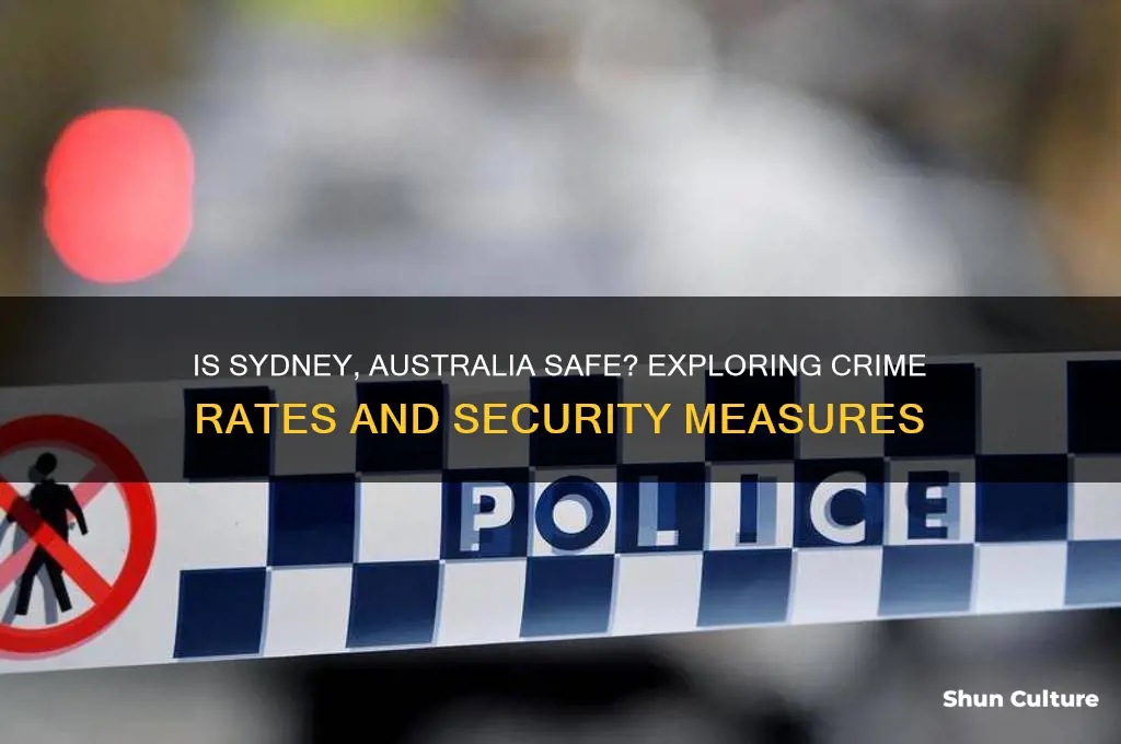 is sydney australia safe